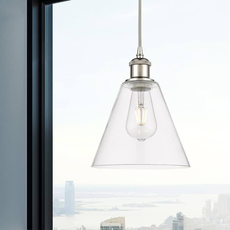 Innovations Lighting 516-1P-12-8 Berkshire Pendant Berkshire 8" Wide