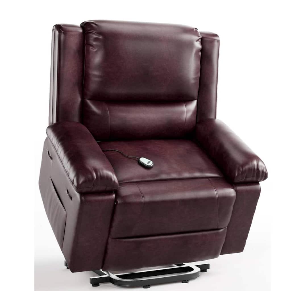 43.4" Heat and Massage Electric Power Lift Recliner Sofa Chair