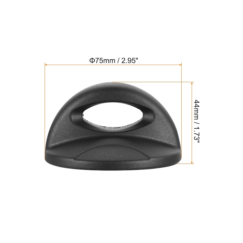 2pcs Universal Pot Lid Top Replacement Knob Heat Resistant Handles - 44mm