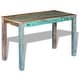 preview thumbnail 2 of 6, vidaXL Dining Table Solid Reclaimed Wood 45.3"x23.6"x30" - multi-color