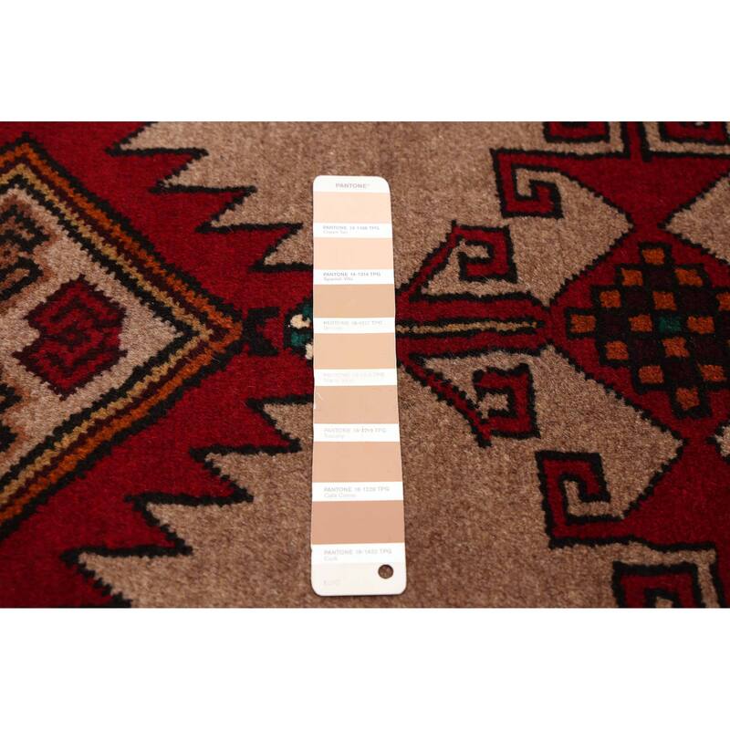 ECARPETGALLERY Hand-knotted Teimani Tan Wool Rug - 3'3 x 5'10