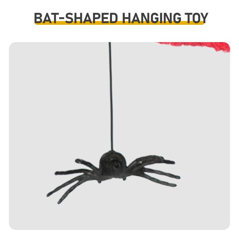 53" Gothic Cat Tree with Condo, Hammock, Perch & Scratching Post - 19.7" L × 16.5" W × 50.8" H