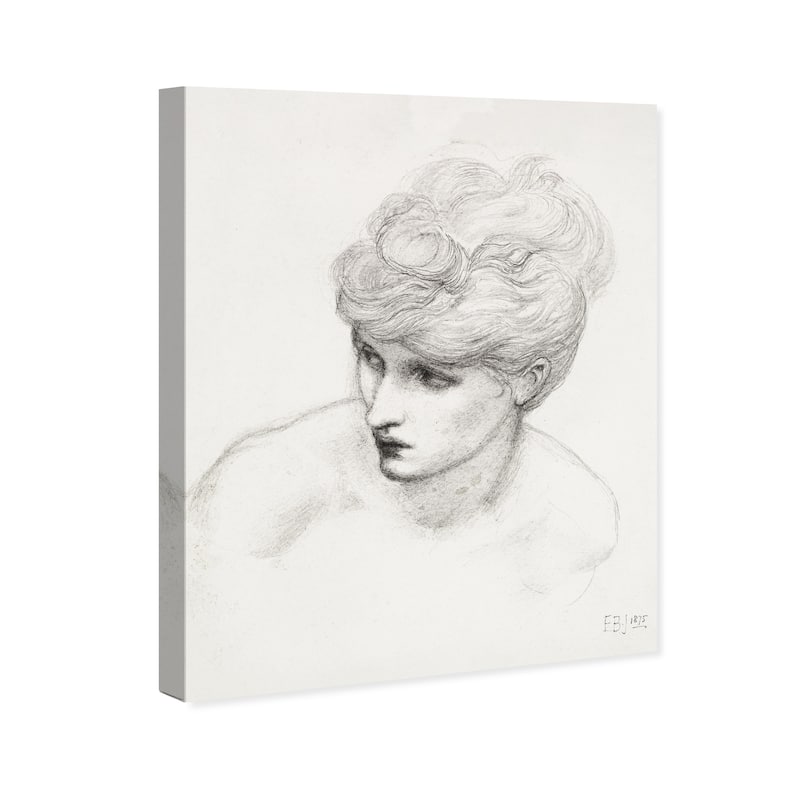 Wynwood Studio Canvas Classic Love s Wayfaring - Sir Edward Burne Jones Black and Traditional Wall Art Canvas Print