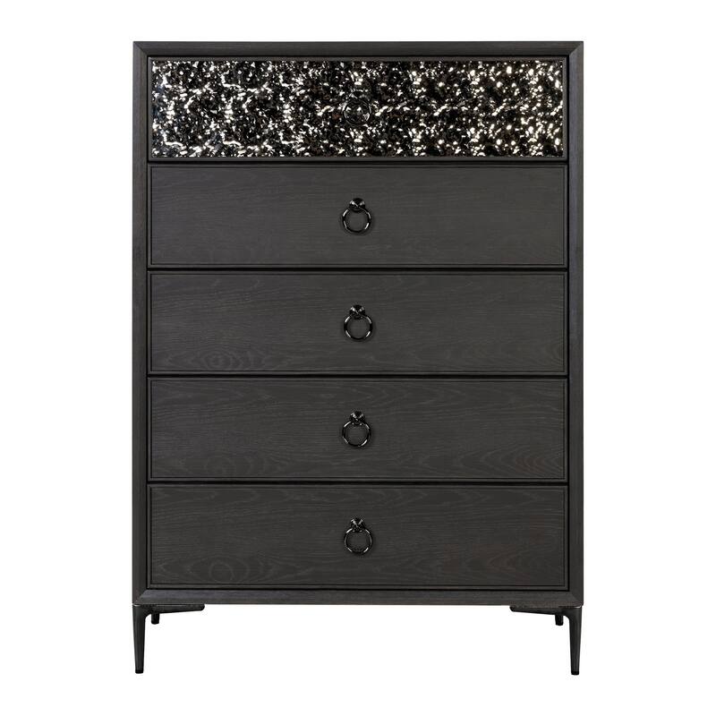 Furniture of America Fable Modern 3-Piece Solid Wood Panel Bedroom Set