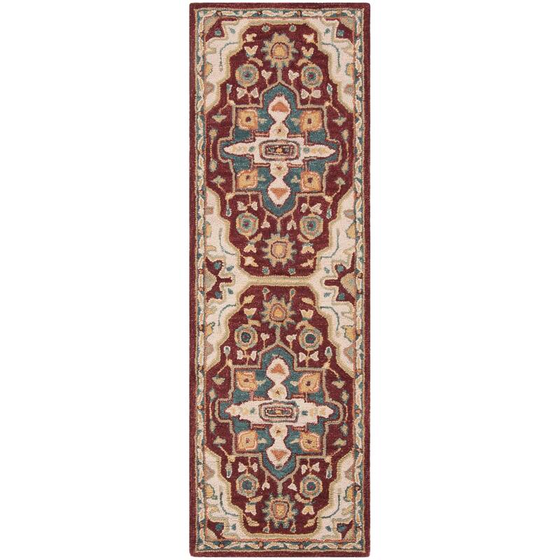SAFAVIEH Handmade Aspen Renske Boho Tribal Wool Rug