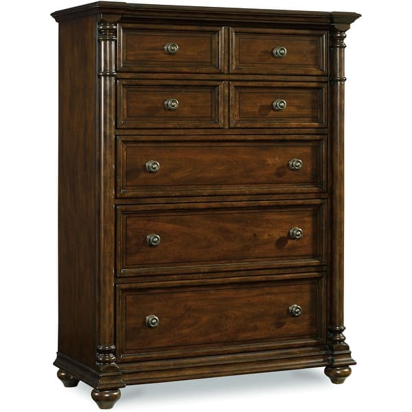 Shop Hooker Furniture 5381 90010 42 Wide 5 Drawer Rubberwood