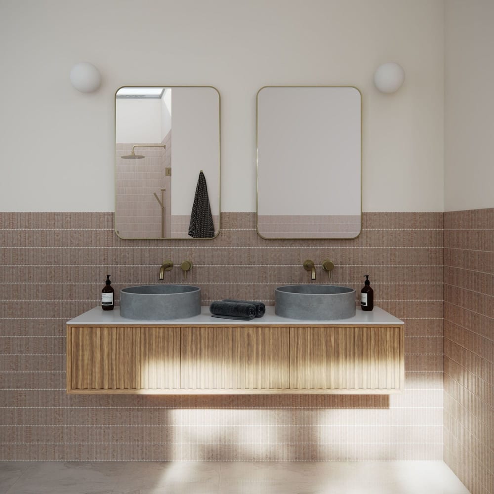 Glass Warehouse SF-SQR-22X32 Trinity 22" W x 32" H Contemporary