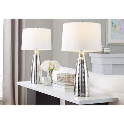 Porch & Den Maggie 27.75" Metal Table Lamp (Set of 2)