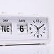 preview thumbnail 5 of 5, Silent Non Tick Clock with Calendar and Week Home Decor Desk Clocks for Office - 7.8"L x 1.9"W x 3.7"H