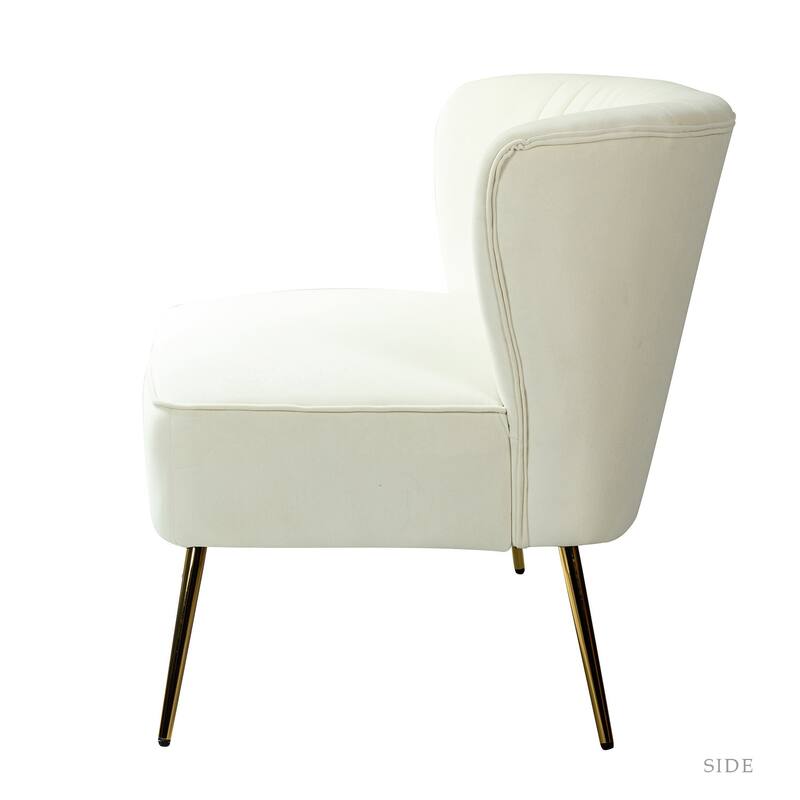 Delicia 3 Piece Living Room Set with Golden Legs by HULALA HOME