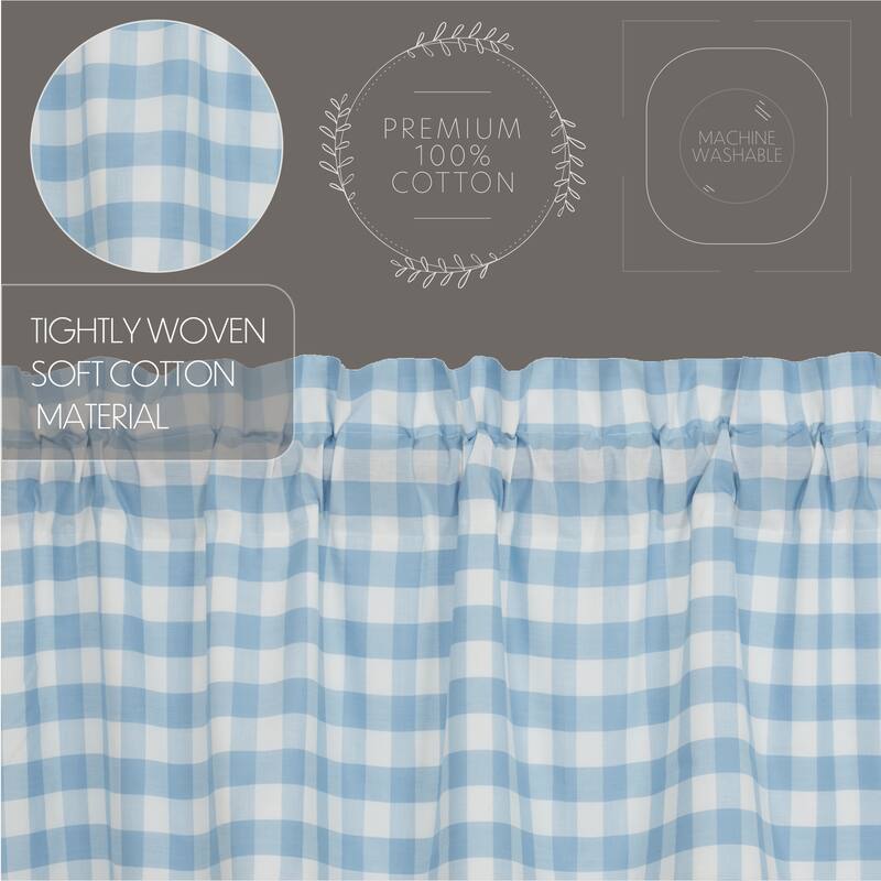 Annie Buffalo Blue Check Tier Set of 2 L36xW36