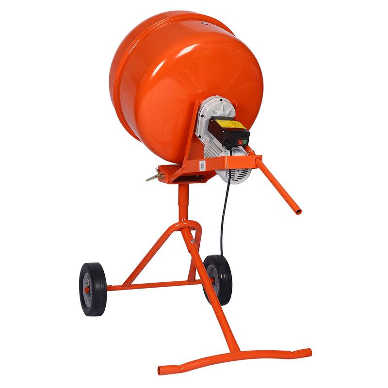 5.0 cu. ft. Portable Concrete Mixer,electric cement mixer, ETL certificated copper motor