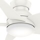 preview thumbnail 4 of 3, Casablanca 44" Isotope Low Profile Ceiling Fan with LED Light Kit and Wall Control