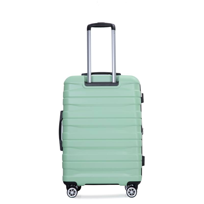 3 Piece Luggage Sets with Double Spinner Wheels and TSA Lock, Expandable Durable PC Hardside Lightweight Suitcase for Men Women