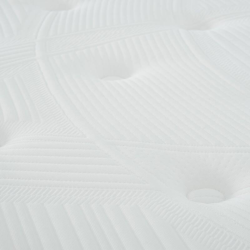 Plush 8" Pocket Spring Hybrid Gel Memory Foam Mattress in a Box