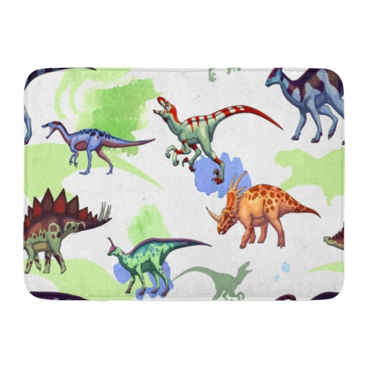 Cartoon Dinosaurs Raptor Carnotaurus Stegosaurus Parasaurolophus Styracosaurus Tsintaosaurus Doormat Floor Rug Bath Mat Multi On Sale Overstock 31779068 Download in under 30 seconds. cartoon dinosaurs raptor carnotaurus stegosaurus parasaurolophus styracosaurus tsintaosaurus doormat floor rug bath mat multi