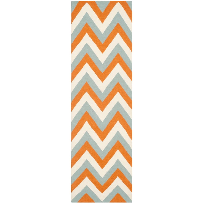 SAFAVIEH Handmade Flatweave Dhurries Alliette Modern Wool Rug