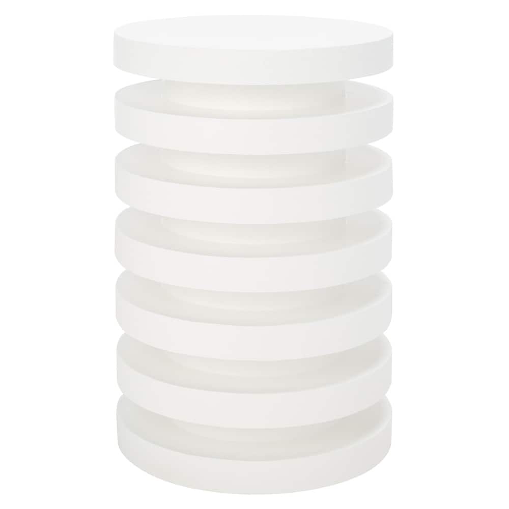 SAFAVIEH Harmanda Accent Table - 12" W x 12" D x 19" H - 12Wx12Dx19H