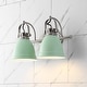preview thumbnail 79 of 134, JONATHAN Y Sydney Farmhouse Bohemian Iron LED Vanity