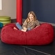 preview thumbnail 54 of 62, Jaxx 4' Lounger Bean Bag Chair