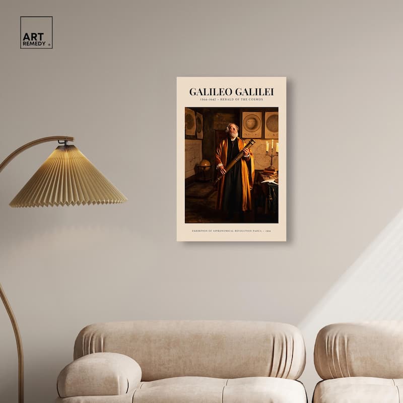 Herald of the Cosmos Art Canvas by Art Remedy, Gallery Wrapped