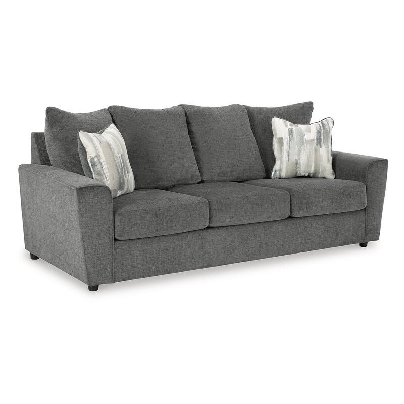 Signature Design by Ashley Stairatt Gray 4-Piece Upholstery Package - 86" W x 38" D x 39" H