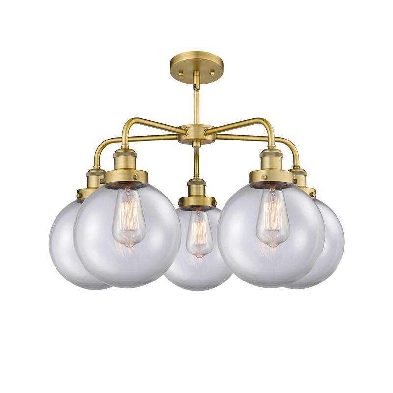 Innovations Lighting Beacon - 5 Light 26" Stem Hung Chandelier
