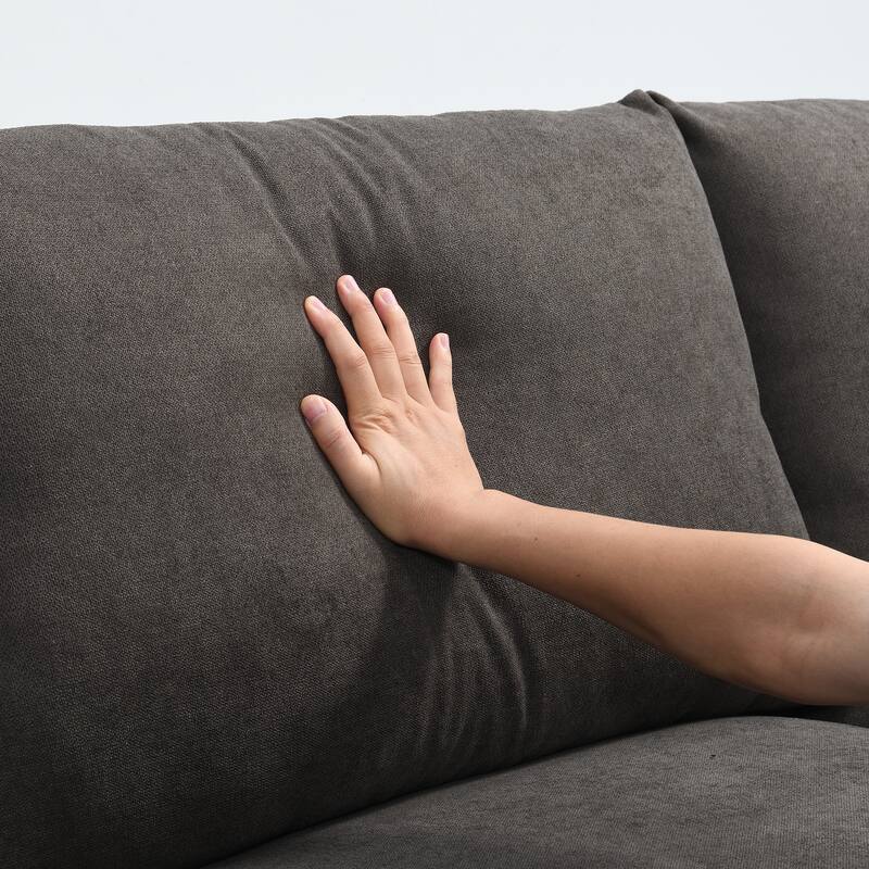 Modern Sectional Sofa L-shaped Couch Set