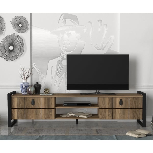 Lost Modern Iron Leg TV Stand for TVs up to 78" Bed Bath & Beyond