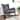 GDFStudio - Alistair Solid Wood Rocking Chair with Stain Resistant Fabric Upholstery & High-density Foam - 36"W