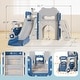 preview thumbnail 12 of 12, Toddler Slide, 9 in 1 Kids Indoor Bus Slide for Toddlers 1-3, Baby Indoor Outdoor Slide Bus Play House Playset Playground
