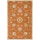 preview thumbnail 45 of 47, Hand-tufted Trey Traditional Wool Area Rug Orange - 4' x 6' - Rectangle