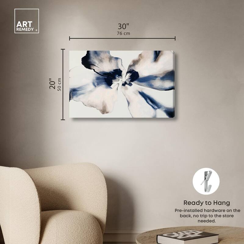 Ephemeral Beauty Canvas by Art Remedy, Gallery Wrapped