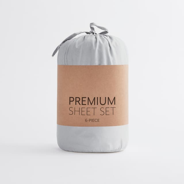 Soft Essentials Ultra-soft Deep Pocket 6-piece Bed Sheet Set