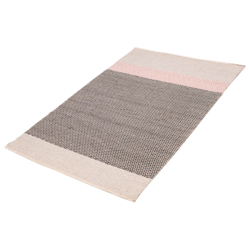 Nevada Black Kilim 5'1" x 8'2" - 5'1 x 8'2