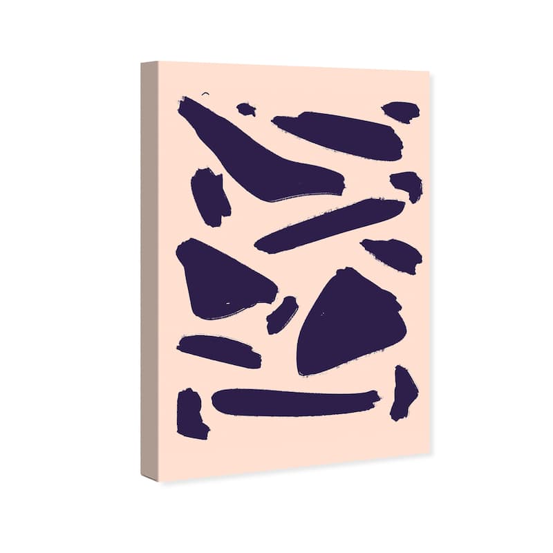 Wynwood Studio Canvas Abstract Animal Print Abstract Pink and Light Pink Modern & Contemporary Wall Art Canvas Print