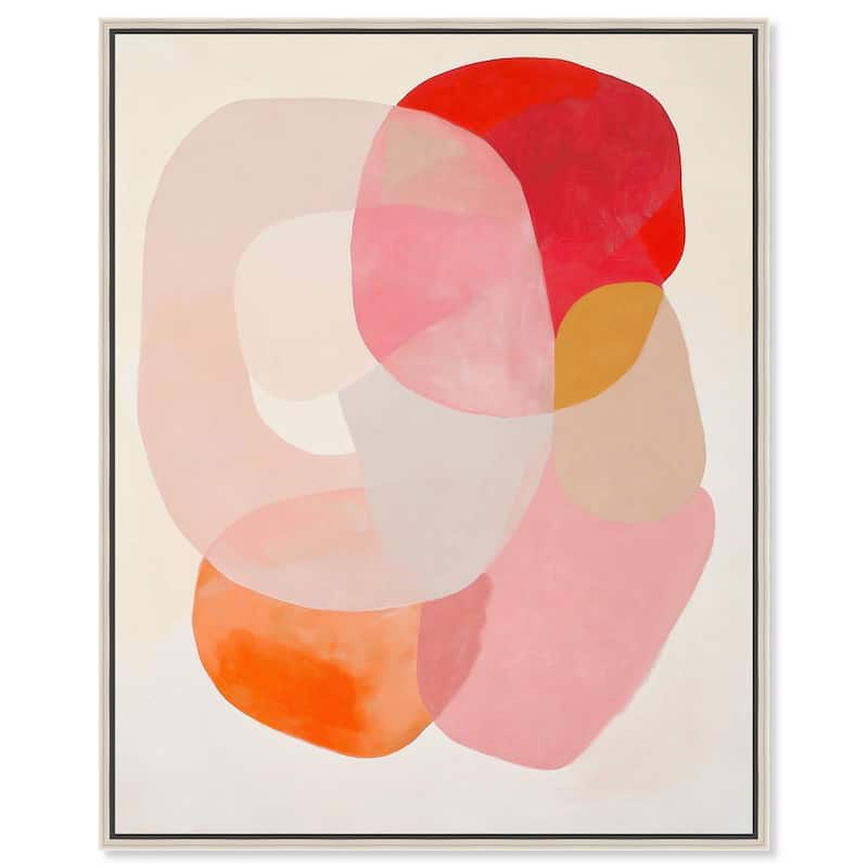 Gradient Genesis Canvas by Art Remedy - 24" x 30" - Silver