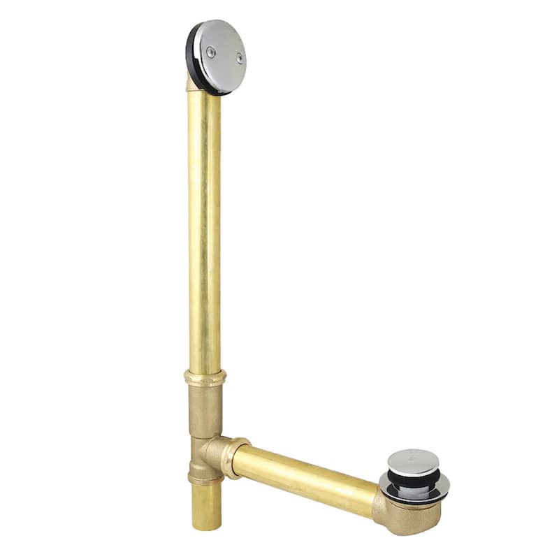 Made To Match Tip-Toe Tub Waste and Overflow, 20 Gauge