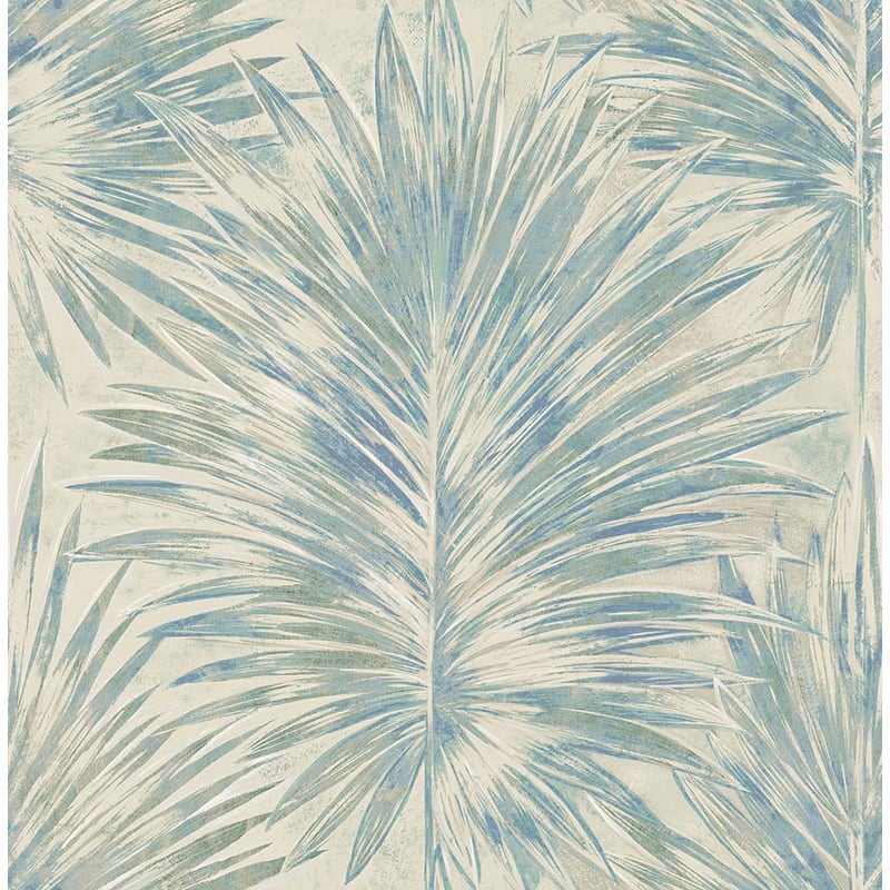 Seabrook Designs Cyril Palm Unpasted Wallpaper