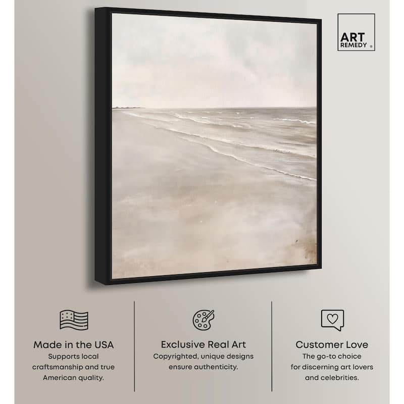 Vastness of the Sea I Canvas by Art Remedy