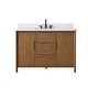 preview thumbnail 54 of 72, Vanity Art Lucerne Freestanding Bathroom Vanity with Stone Top, Hidden Power Station, Hair Dryer Holder, USB Charging Shelf
