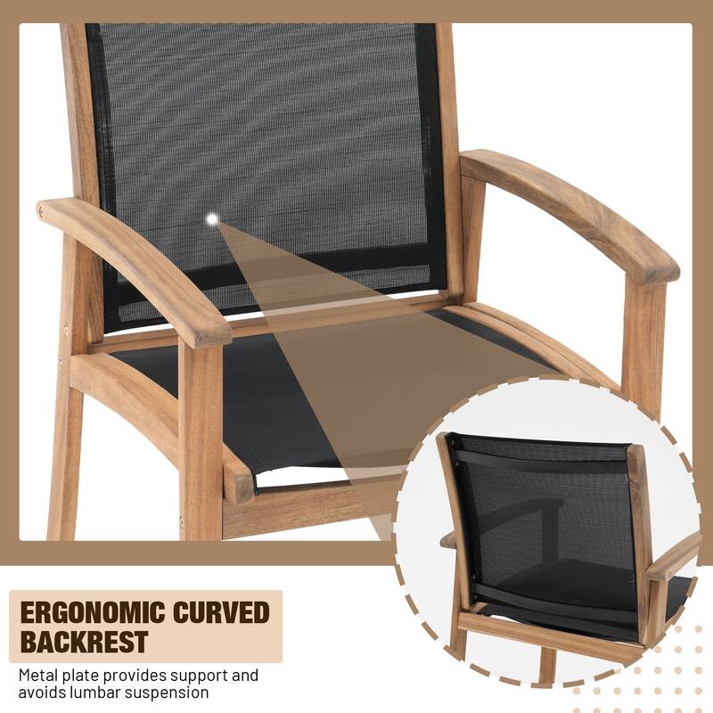7-Piece Outdoor Patio Garden Dining Set
