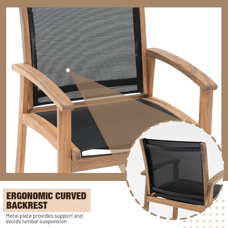 9-Piece Outdoor Patio Garden Dining Set
