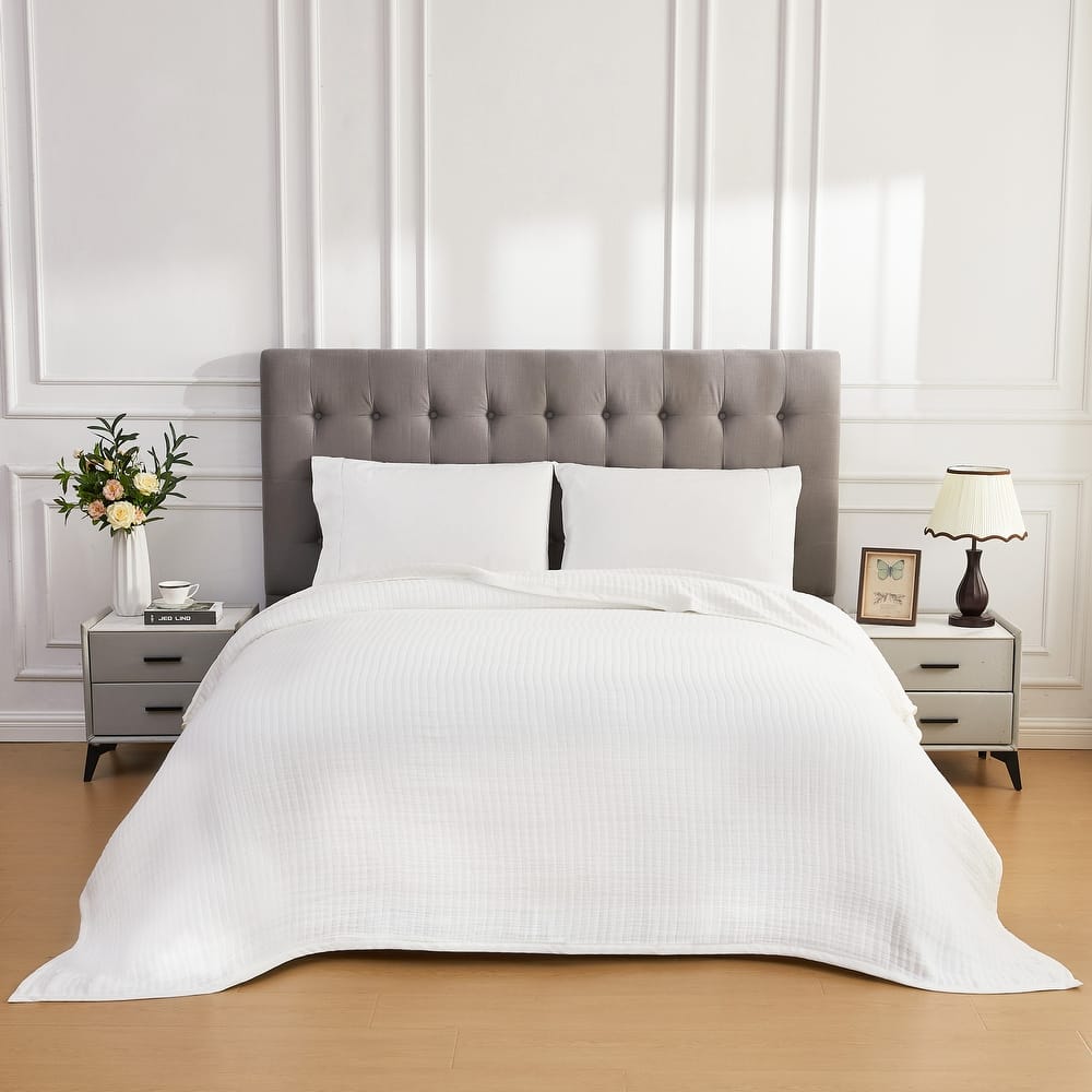 Cloud Collection Cotton Gauze Quilt & Coverlet