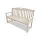 preview thumbnail 1 of 10, Polywood Trex Outdoor Furniture Yacht Club 60-inch Bench Sand Castle