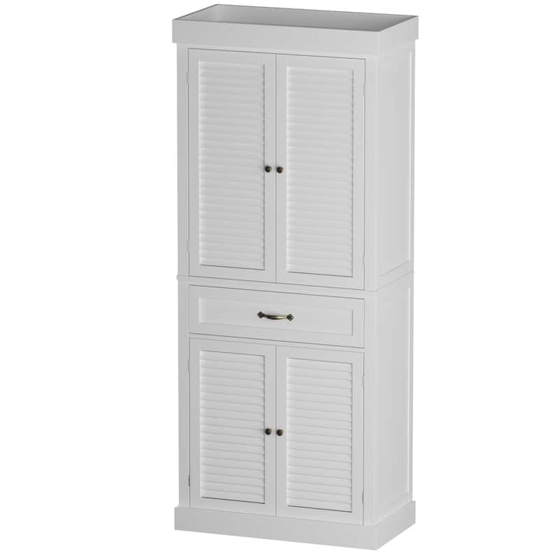 Timehcee 30"Shoe Cabinet Storage Cabinet Doors Wooden Floor Cabinet