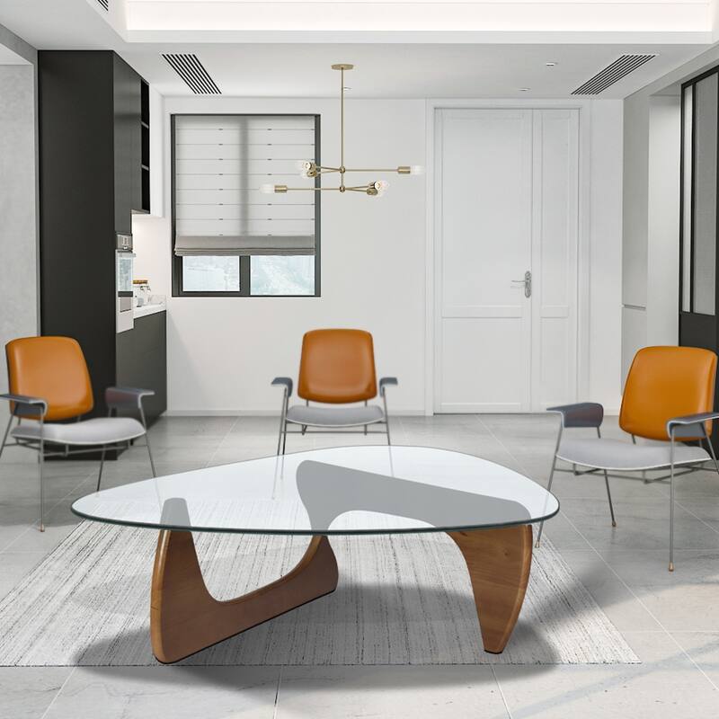 Home Modern Triangle coffee table
