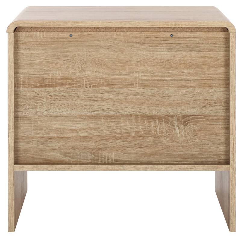 SAFAVIEH Arsenio 2-Drawer Nightstand Table