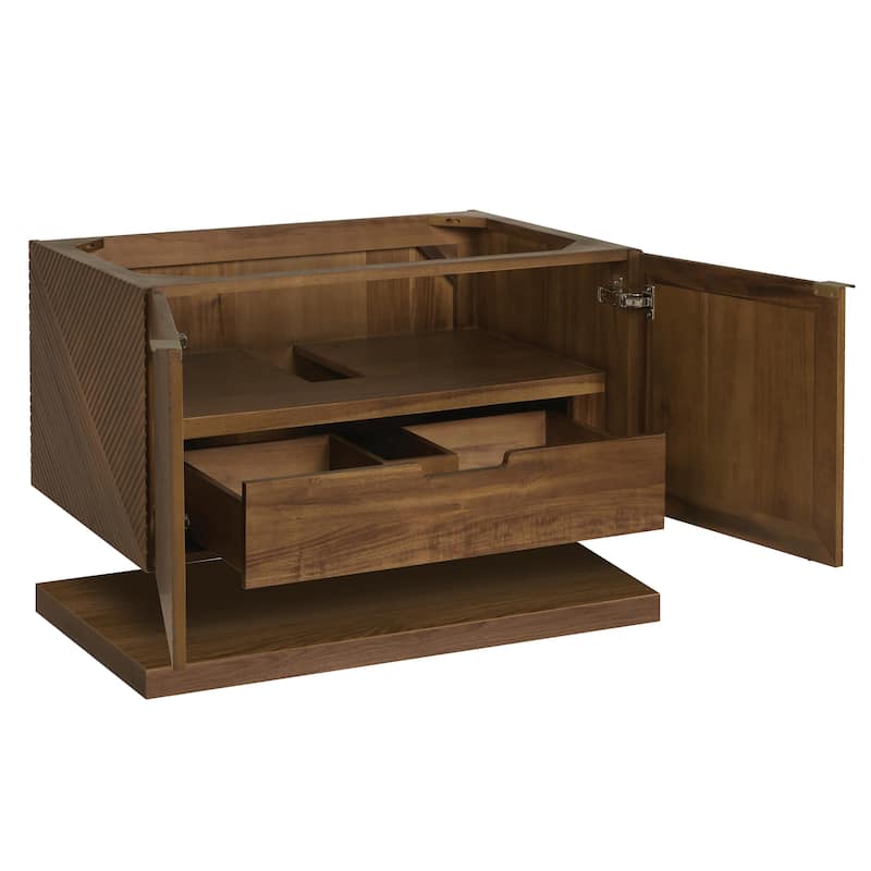 James Martin Vanities Marcello 36" Single Vanity, Chestnut