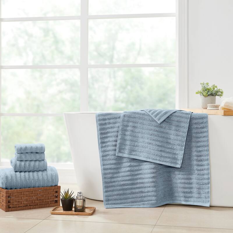 Modern Threads Wavy Luxury Spa 6-pc. Quick-dry Towel Set